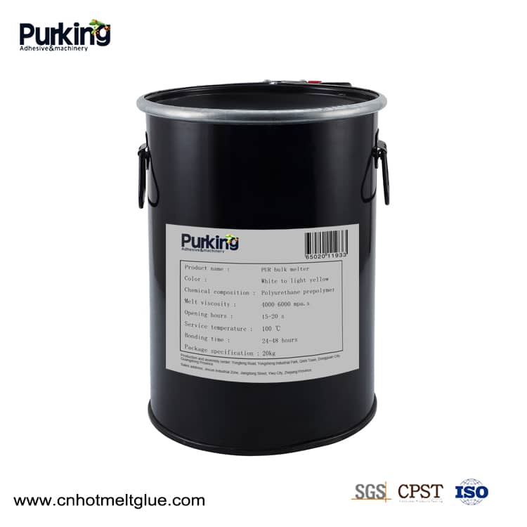 Adesivo hot melt reattivo composito tessile